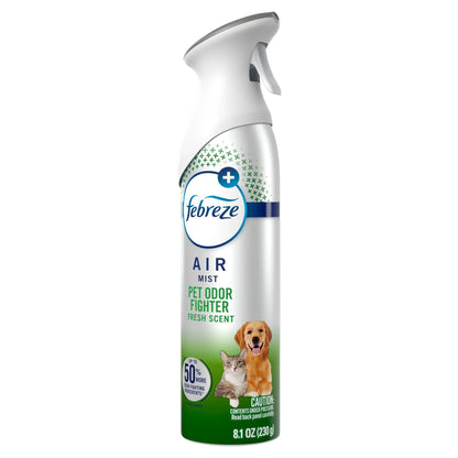 Febreze Air Mist Air Freshener Spray, Pet Odor Fighter, 8.1oz