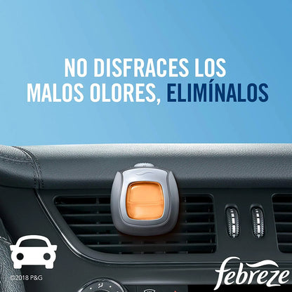 Febreze CAR Air Freshener Hawaiian Aloha, 1 Count, 0.06 oz