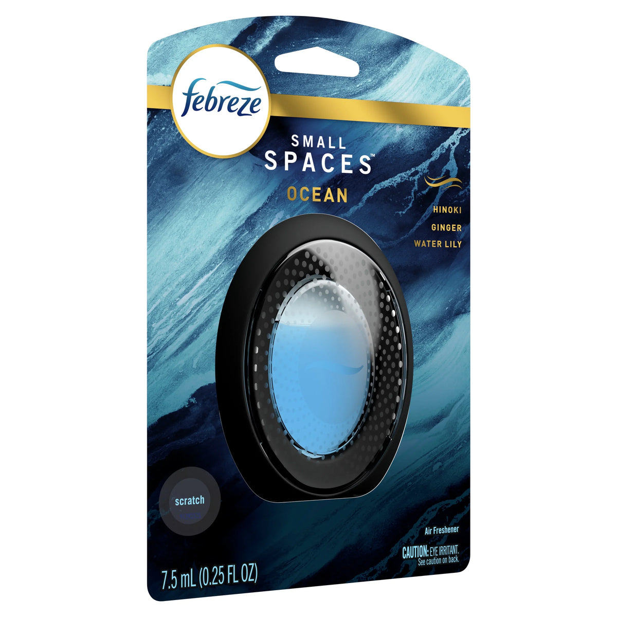 Febreze Odor Fighter Small Spaces Air Freshener Ocean, .25 fl oz