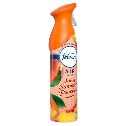 Febreze Air Mist Air Freshener Spray, Juicy Summer Peaches, 8.1oz