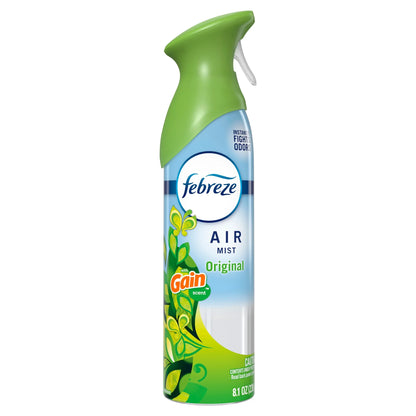Febreze Air Mist Air Freshener Spray, Gain Original Scent, 8.1oz