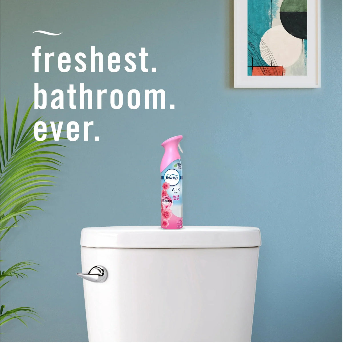 Febreze Air Freshener Spray, Odor-Fighting Room Spray, Downy April Fresh, 8.8oz