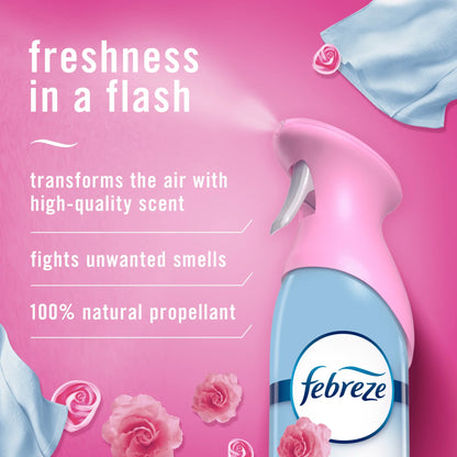 Febreze Air Freshener Spray, Odor-Fighting Room Spray, Downy April Fresh, 8.8oz