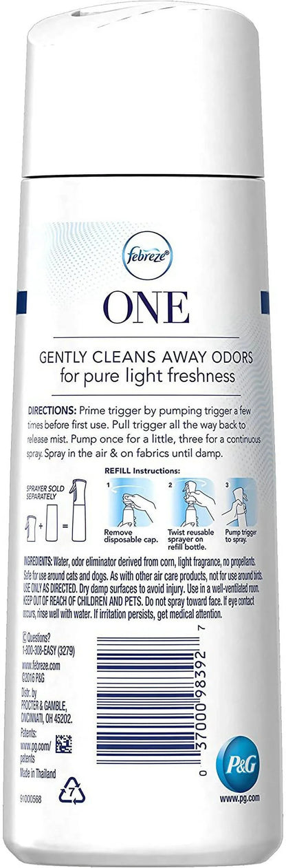 Febreze One Fabric and Air Mist Refill, Mandarin Scent, 10.1 Ounce
