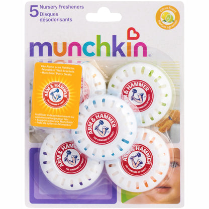 Munchkin Arm and Hammer Nursery Fresheners , 5 Count