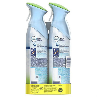 Febreze Air Freshener and Odor Eliminator Spray, Gain Original Scent, 2 Pack