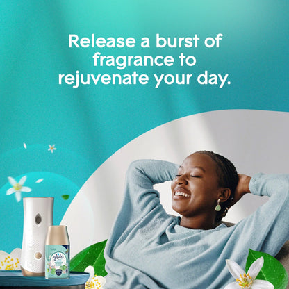 Glade Automatic Spray Air Freshener Refill, Dewdrop Petals, 6.2oz 1pk