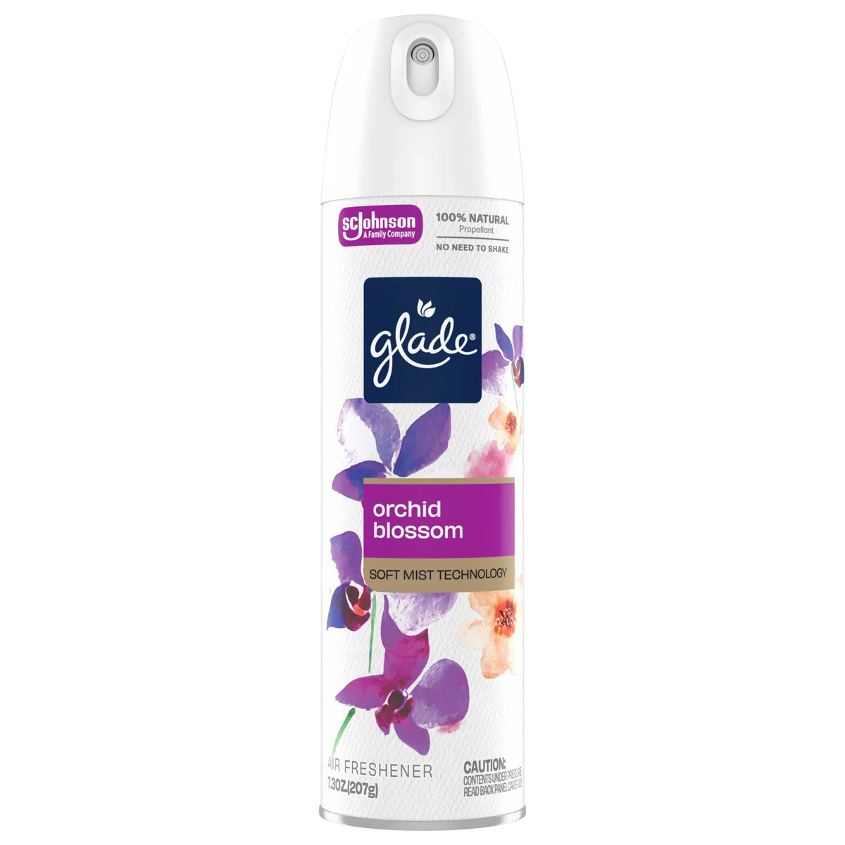 Glade® Odor Fighting Soft Mist Air Freshener Room Spray, Orchid Blossom, 7.3oz., 1 Count