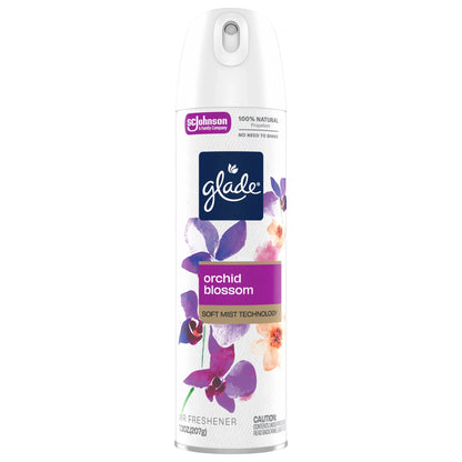 Glade® Odor Fighting Soft Mist Air Freshener Room Spray, Orchid Blossom, 7.3oz., 1 Count