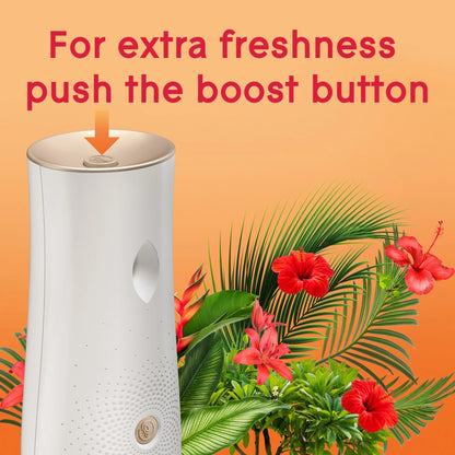 Glade Automatic Spray Refill 1 Count, Hawaiian Breeze, 6.2 oz. Total, Air Freshener