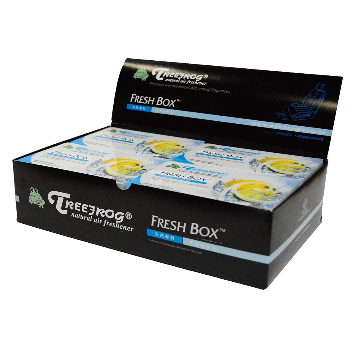 Tree Frog Natural Air Freshener 200g Jumbo Size Marine Squash Blue