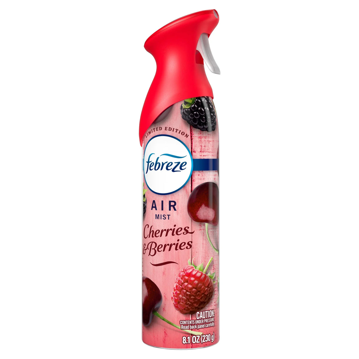 Febreze Air Mist Air Freshener Spray with Cherries & Berries Scent, 8.1 oz