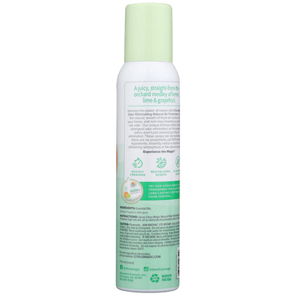 Citrus Magic Natural Odor Eliminating Air Freshener Spray, Fresh Citrus, 3-Ounce