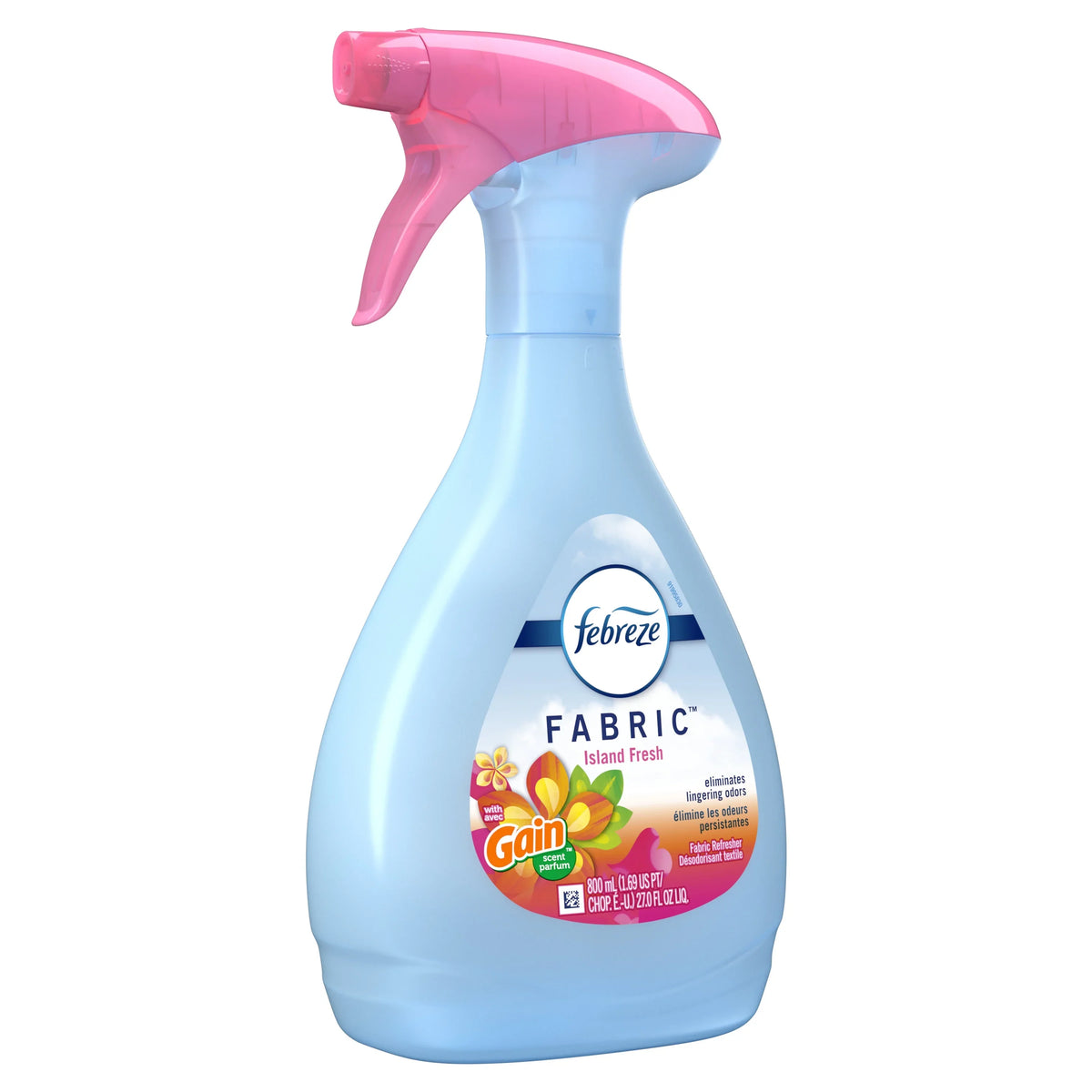 Febreze Odor-Eliminating Fabric Spray, Gain Island Fresh, 27 fl oz
