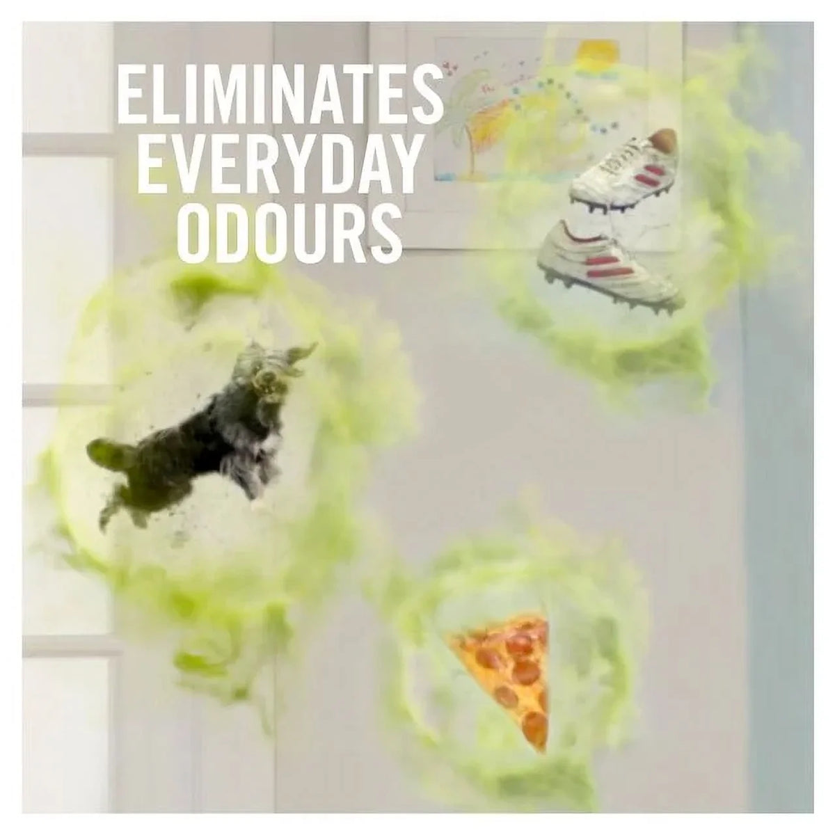 Febreze Vent Clip Car Air Freshener, Up to 30 Days, Eliminates tough lingering odours, Cotton Fresh Scent