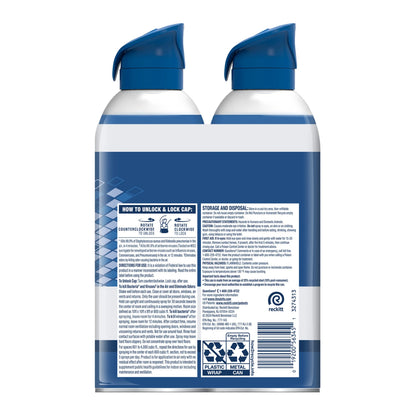 Lysol Air Sanitizer Spray - White Linen Scent, 10 oz (pack of 2)