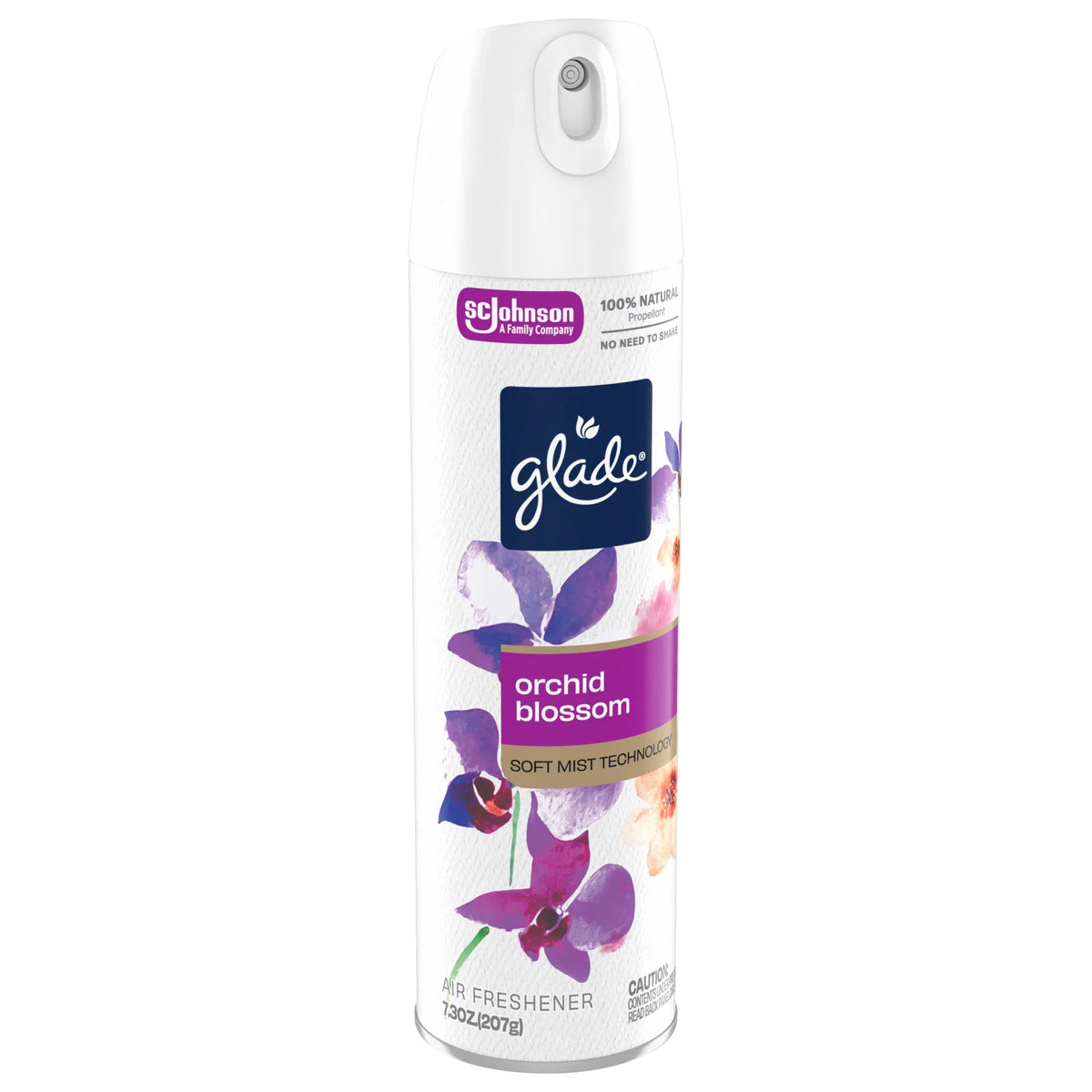 Glade® Odor Fighting Soft Mist Air Freshener Room Spray, Orchid Blossom, 7.3oz., 1 Count