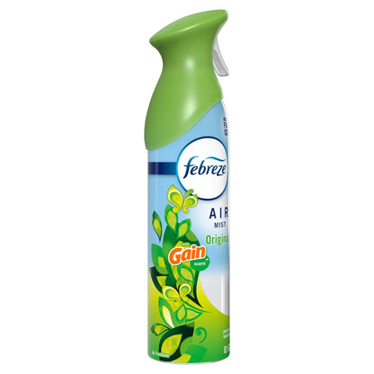 Febreze Air Mist Air Freshener Spray, Gain Original Scent, 8.1oz