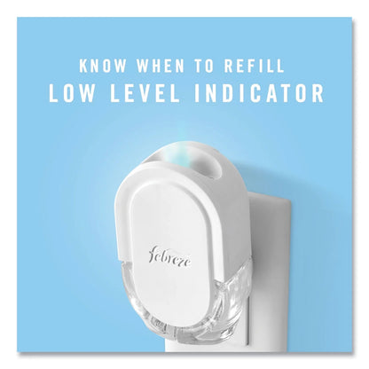 PLUG 6.54 in. x 2.99 in. x 5.98 in. Air Freshener Warmer Start Kit - Clear/White (4/Carton)