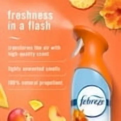 Febreze Air Effects Air Freshener Spray – Hawaiian Aloha & Ocean (4 ct., 35.2 oz.)-With Paper Towel By OMA