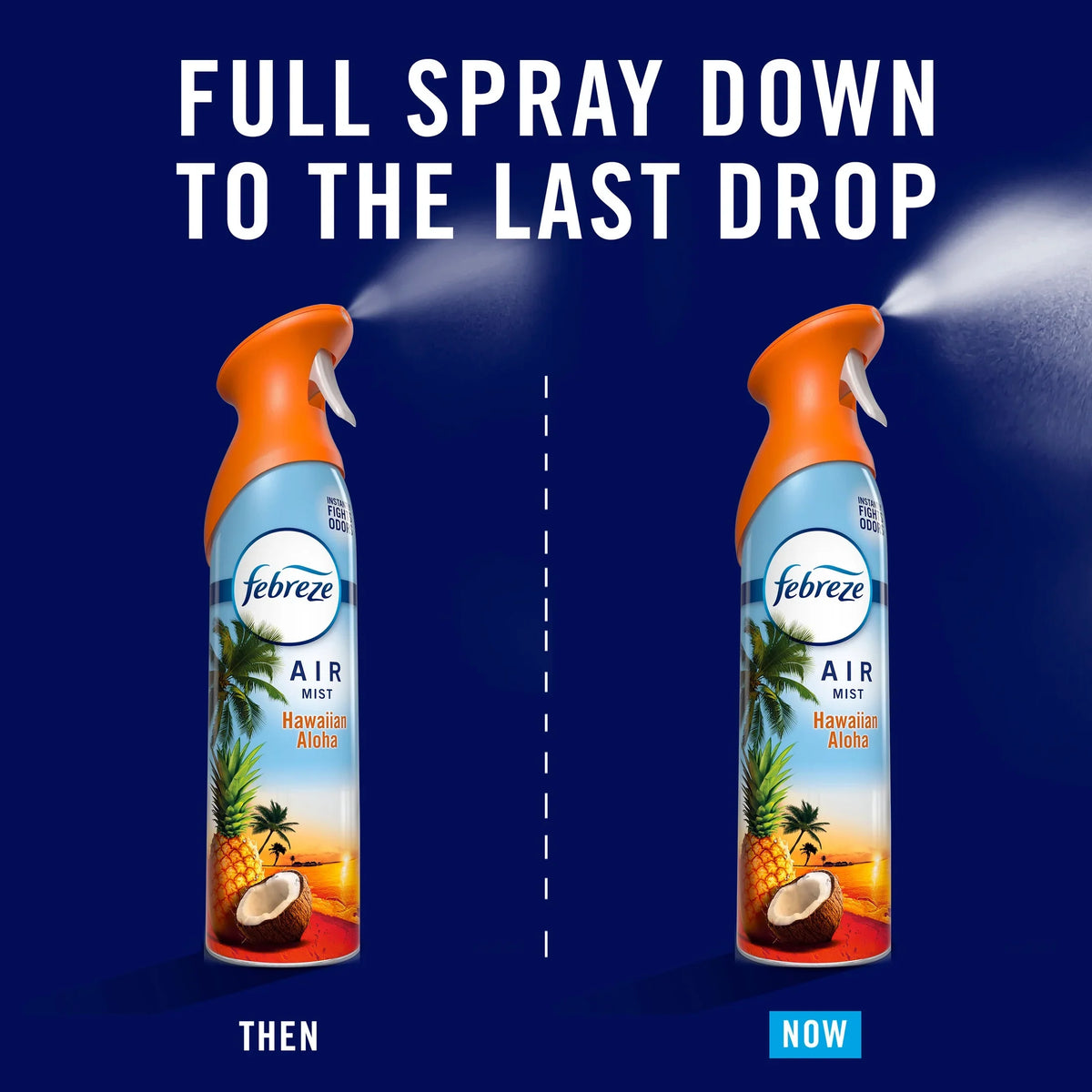 Febreze Air Mist Air Freshener Spray Hawaiian Aloha, 8.1oz, 2 Count