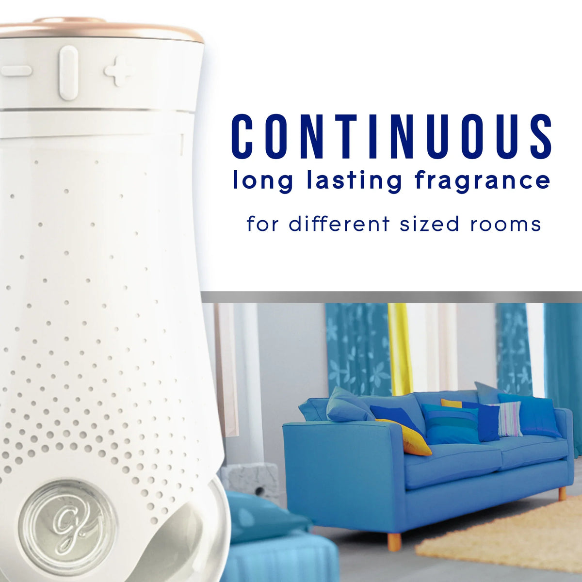 Glade PlugIns Scented Oils Air Freshener Refills, Sea Mist & Cypress, Fresh Collection, 0.67 fl oz Each, 5 Refills