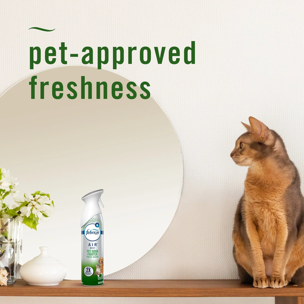 Febreze Air Fresh Scent Pet Odor-Fighting Spray 8.8 oz