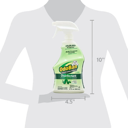 OdoBan Original Eucalyptus Scent Disinfectant Fabric & Air Freshener, 27 fl oz