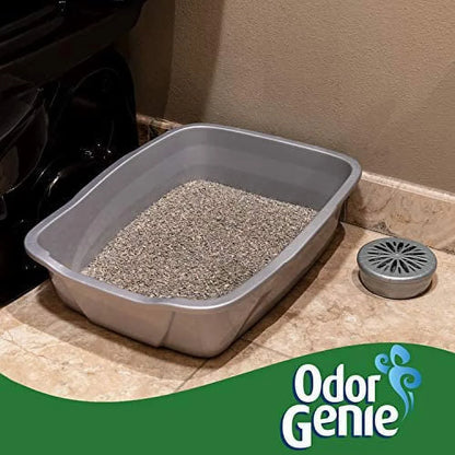 Odor Genie Odor Eliminator with Clean Meadows Fragrance, 8 oz. – Neutralizes Unpleasant Smells and Odors, for Indoor Use