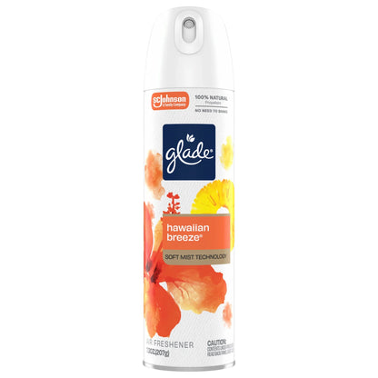 Glade® Odor Fighting Soft Mist Air Freshener Room Spray, Hawaiian Breeze®, 7.3oz., 1 Count