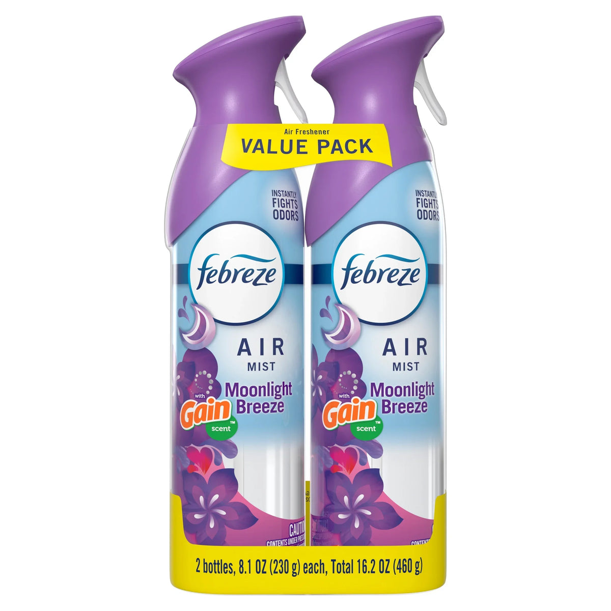 Febreze Air Mist Air Freshener Spray, Gain Moonlight Breeze, 8.1oz, 2 Count