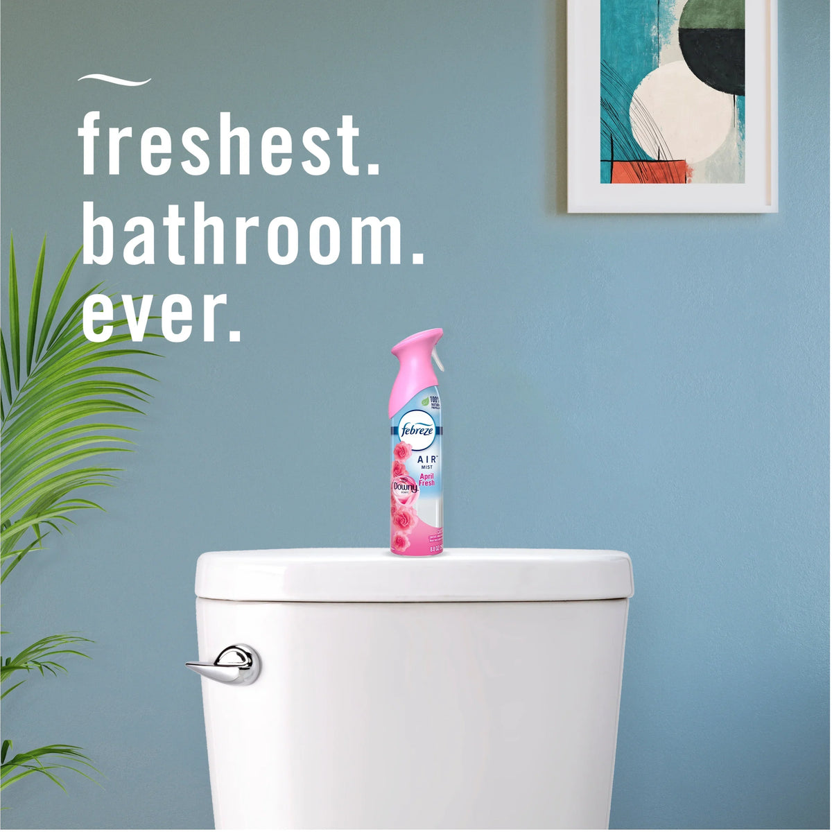 Febreze Air Freshener Spray, Odor-Fighting Room Spray, Downy April Fresh, 8.8oz