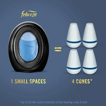 Febreze Odor Fighter Small Spaces Air Freshener Ember, .25 oz., Pack of 2