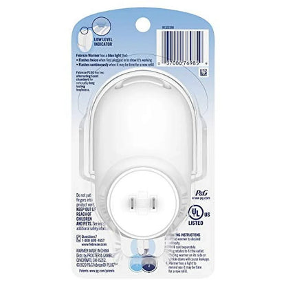 Febreze Plug In Air Freshener Fade Defy Plugs, Scented Oil Warmer, (Pack of 4)
