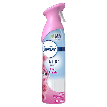 Febreze Air Freshener Spray, Odor-Fighting Room Spray, Downy April Fresh, 8.8oz