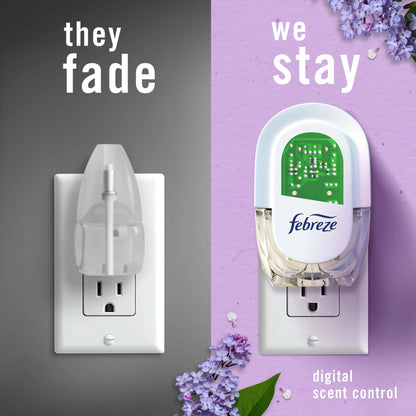 Febreze Plug In Air Freshener Scented Oil Refill Lilac Sunrise