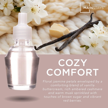 Mainstays Aroma Accent Fragrance Oil, Cozy Comfort (3-Pack)