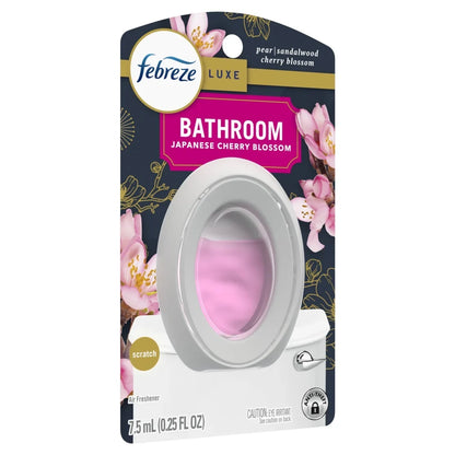 Febreze Bathroom Air Freshener, Odor-Fighting, Japanese Cherry Blossom Scent, 1 Count