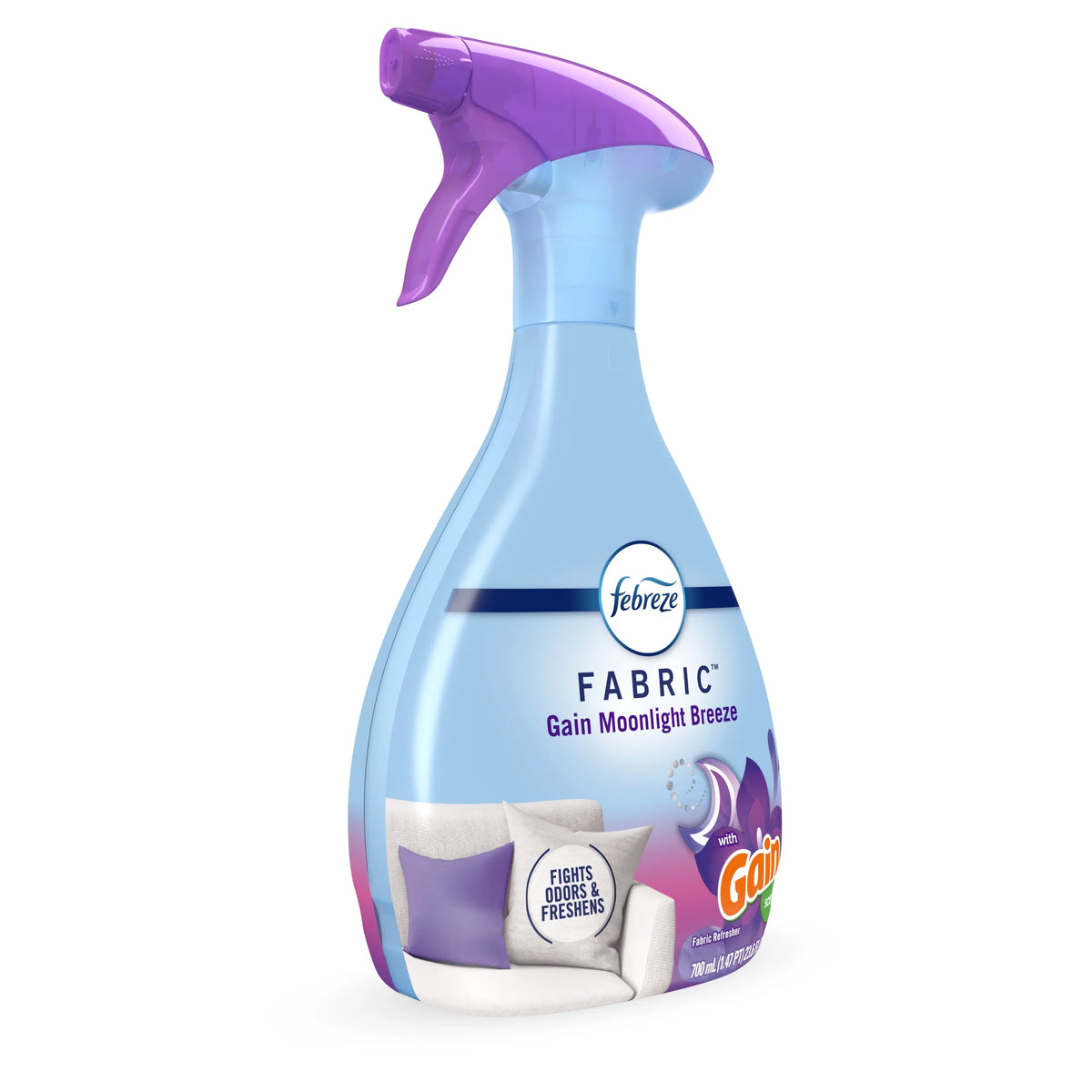 Febreze Fabric Spray Air Freshener, Odor-Fighting, Gain Moonlight Breeze, 23.6 fl oz