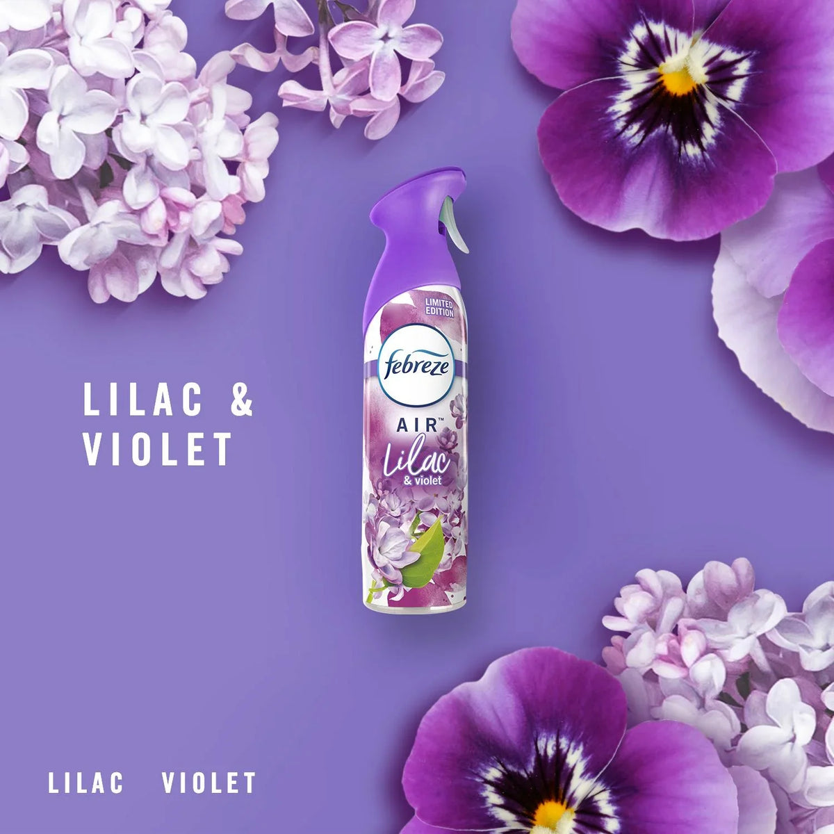 Febreze Odor-Eliminating Air Freshener, Lilac and Violet, 8.8 fl oz