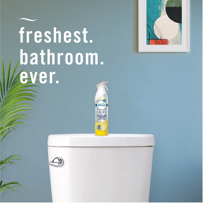 Febreze Air Freshener Spray, Odor-Fighting Room Spray, Lemon, Kitchen Odor Fighter, 8.8oz
