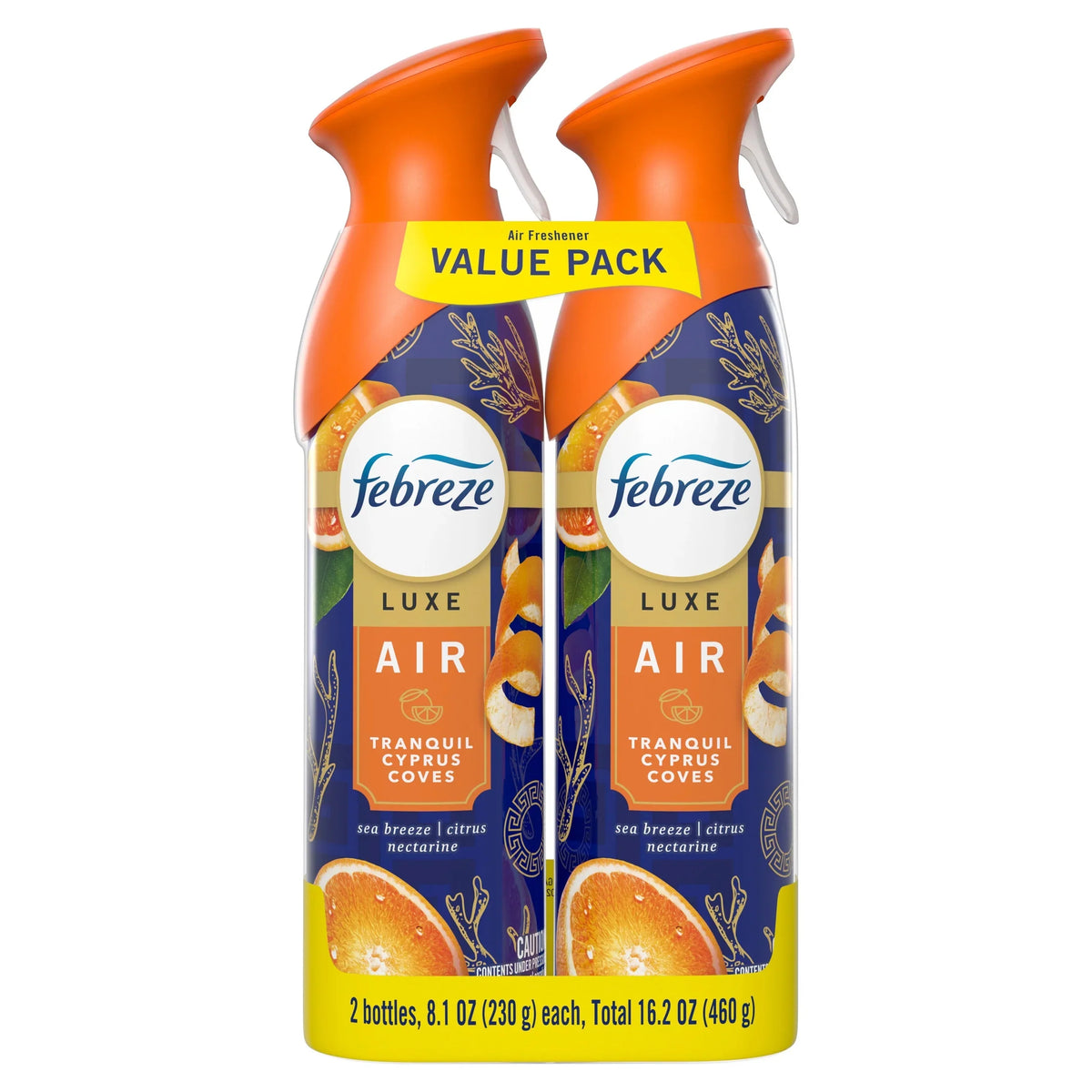 Febreze Air Mist Air Freshener Spray Tranquil Cyprus Coves, 8.1oz 2 Count