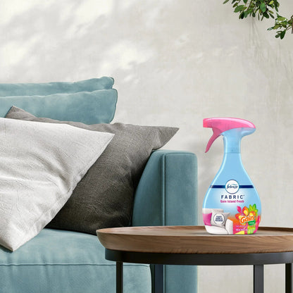Febreze Fabric Spray Air Freshener, Odor-Fighting Fabric Refresher, Gain Island Fresh, 23.6 fl oz