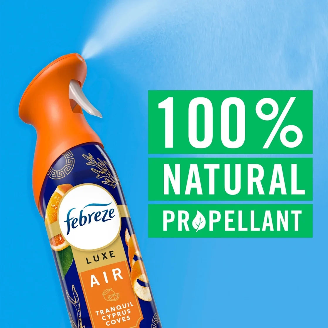 Febreze Air Mist Air Freshener Spray, Tranquil Cyprus Coves, 8.1oz