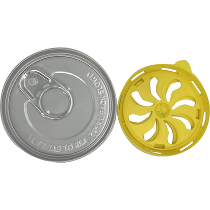 80g Yellow Limonene Gel Can Room / Car Air Freshener with Lemon Scent
