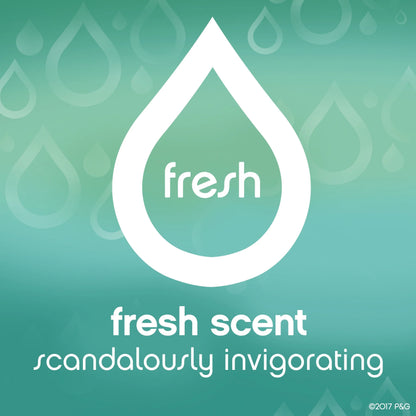 Febreze Car Unstopables Air Freshener Vent Clip, Fresh Frais, 2 count