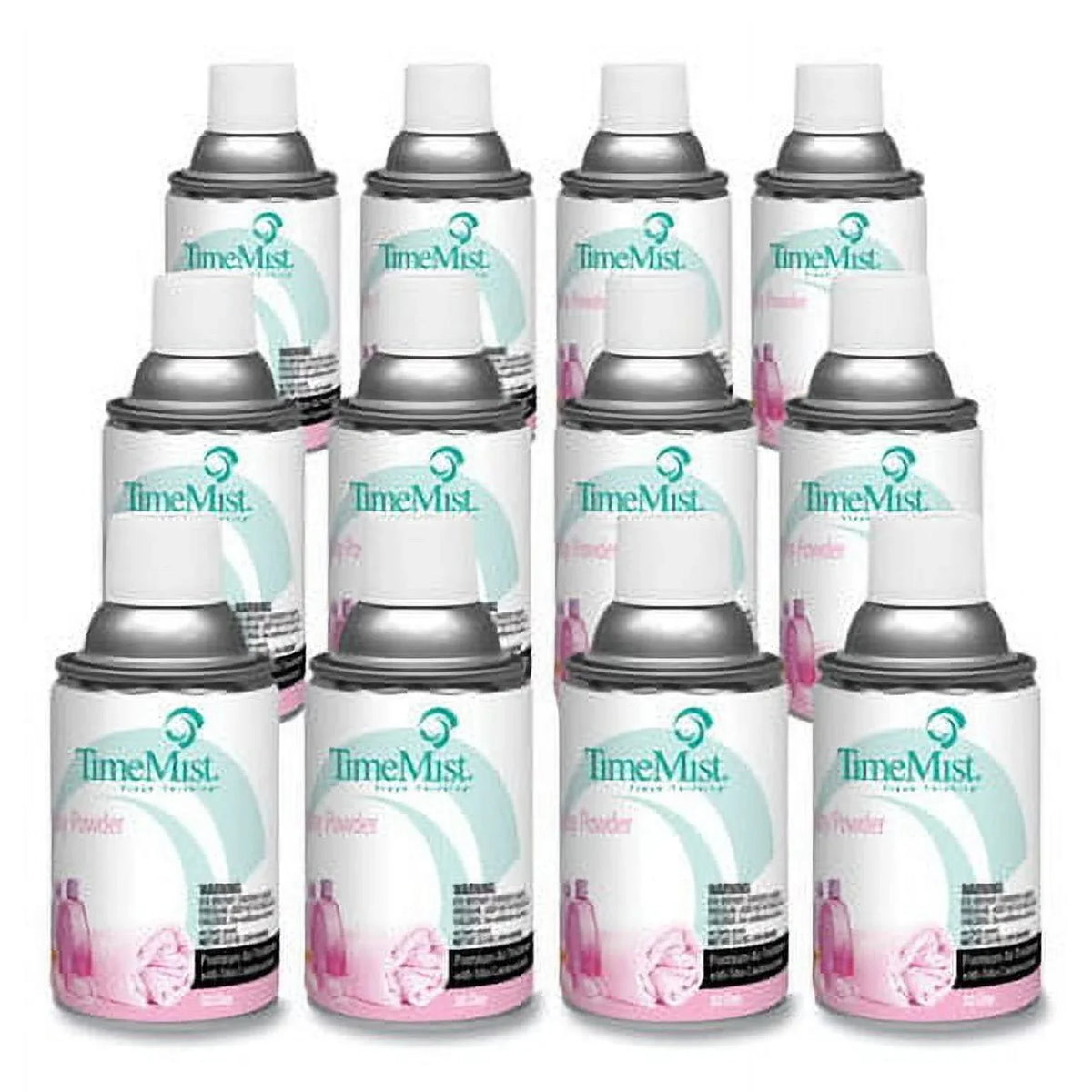 TimeMist 332512TMCT 5.3 oz. Metered Baby Powder Fragrance Dispenser Refills