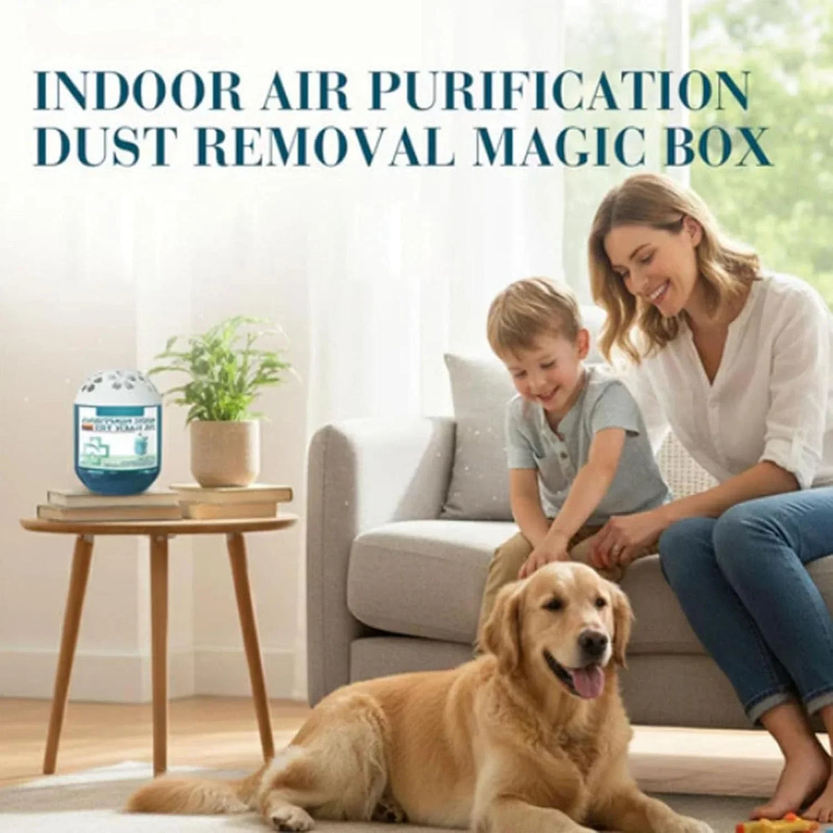 Plant Extract Air Purifying Magic Box | Automatic Dust Removal & Freshener for Bedroom, Closet, Office & Pet Areas(LR 3 PCS)