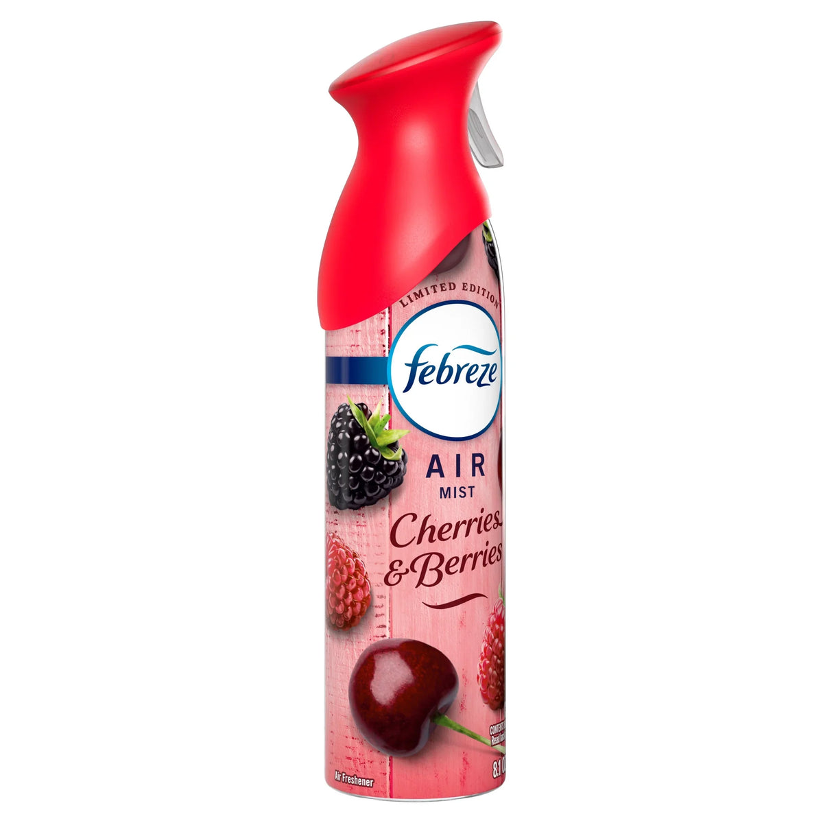 Febreze Air Mist Air Freshener Spray with Cherries & Berries Scent, 8.1 oz
