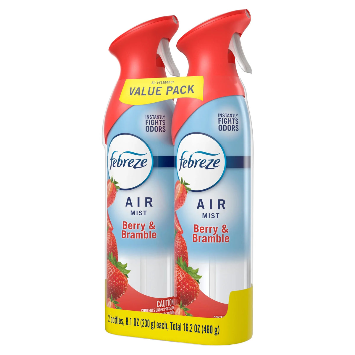 Febreze Air Mist Air Freshener Spray Berry & Bramble Scent, 8.1oz 2ct